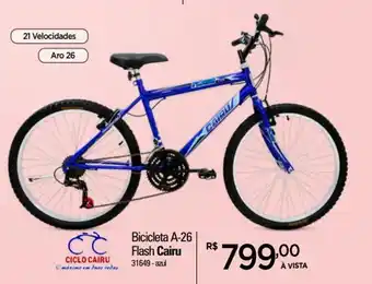 Bicicleta A-26 Flash Cairu