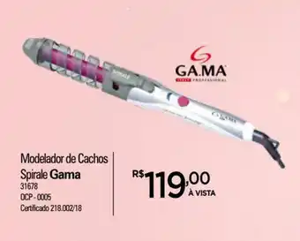 Modelador de Cachos Spirale Gama