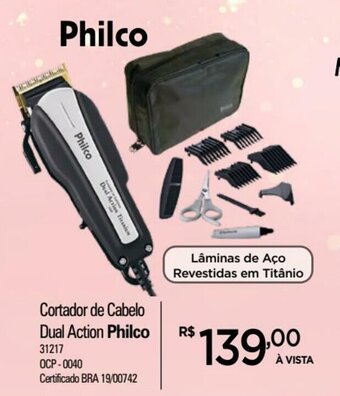 Cortador de Cabelo Dual Action Philco