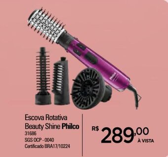 Zenir Escova Rotativa Beauty Shine Philco oferta