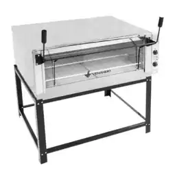Benoit Forno de Lastro Venâncio Roma FERI110 Elétrico Monofásico Inox oferta