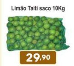 Calvo Atacadista Limao Taiti saco 10kg oferta