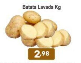 Calvo Atacadista Batata Lavada 1kg oferta