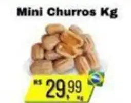 Supermercados Pague Menos Mini Churros oferta