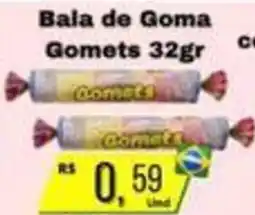 Supermercados Pague Menos Bala de Goma Gomets oferta