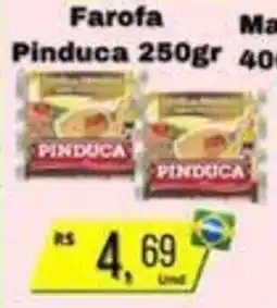 Supermercados Pague Menos Farofa Pinduca oferta