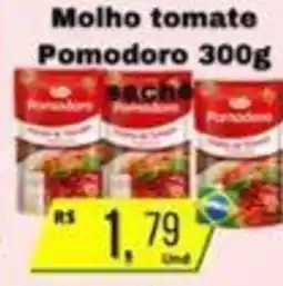 Supermercados Pague Menos Molho tomate Pomodoro oferta