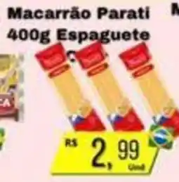 Supermercados Pague Menos Macarrão Parati Espaguete oferta