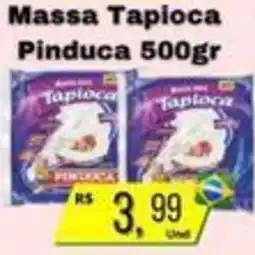 Supermercados Pague Menos Massa Tapioca Pinduca oferta