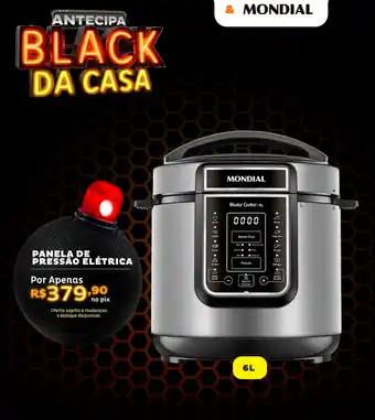 Panela de pressão elétrica