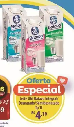 Rede DAS Leite Uht Batavo Integral/ Desnatado/Semidesnatado Tp oferta
