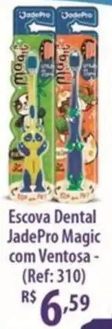 Rede DAS Escova Dental JadePro Magic com Ventosa oferta