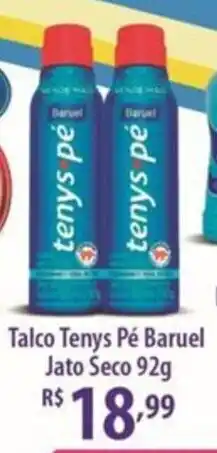 Rede DAS Talco Tenys Pé Baruel Jato Seco oferta