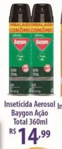 Rede DAS Inseticida Aerosol Baygon Ação Total oferta