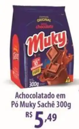 Rede DAS Achocolatado em Pó Muky Sachê oferta