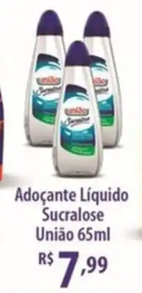 Rede DAS Adoçante Líquido Sucralose União oferta