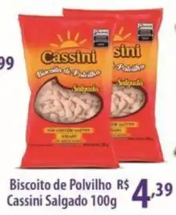 Rede DAS Biscoito de Polvilho Cassini Salgado oferta