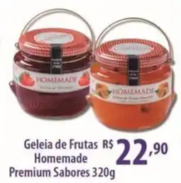 Rede DAS Geleia de Frutas Homemade Premium Sabores oferta