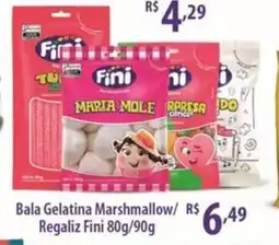 Rede DAS Bala Gelatina Marshmallow/ Regaliz Fini oferta