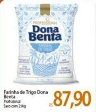 Atacadão Farinha de trigo Dona Benta 25kg oferta