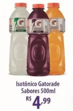 Rede DAS Isotônico Gatorade Sabores oferta