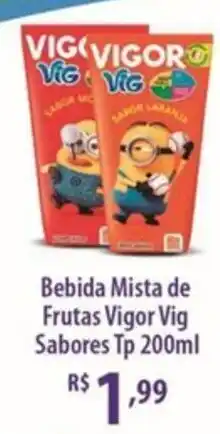 Rede DAS Bebida Mista de Frutas Vigor Vig Sabores Tp oferta