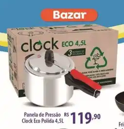 Rede DAS Panela de Pressão Clock Eco Polida oferta