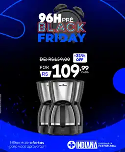 Farmácia Indiana 96H Pré Black Friday oferta