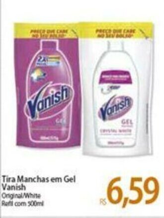 Atacadão Tira Manchas em Gel Vanish 500ml oferta