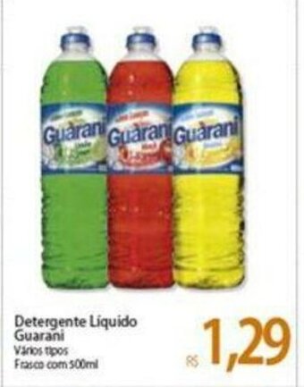 Atacadão Detergente Liquido Guarani 500ml oferta