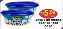 Supermercados Santa Helena Creme de ricota becker copo oferta