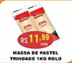 Supermercados Santa Helena Massa de pastel trindade rolo oferta