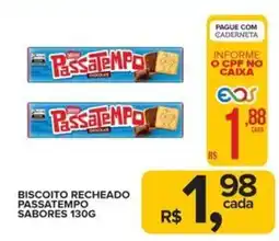 Super Bom Biscoito recheado passatempo sabores oferta