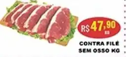Supermercados Santa Helena Contra filé sem osso oferta