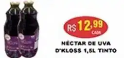 Supermercados Santa Helena Nectar de uva d'kloss tinto oferta