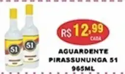 Supermercados Santa Helena Aguardente pirassununga 51 oferta