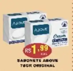 Supermercados Santa Helena Sabonete above original oferta