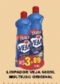 Supermercados Santa Helena Limpador veja multiuso original oferta