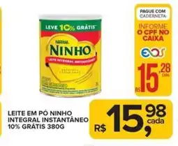 Super Bom Leite em pó ninho integral instantaneo oferta