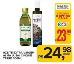 Super Bom Azeite extra virgem alma lusa/ cinque terre oferta