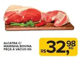 Super Bom Alcatra c/ maminha bovina peça à vácuo oferta
