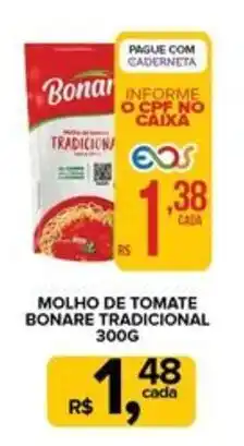 Super Bom Molho de tomate bonare tradicional oferta