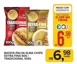 Super Bom Batata palha elma chips oferta