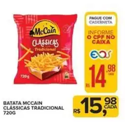 Super Bom Batata mccain clássicas tradicional oferta