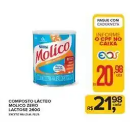 Super Bom Composto lácteo molico zero lactose oferta