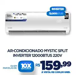 DB Supermercados Ar-condicionado mystic split INVERTER 12000BTUS 220V oferta