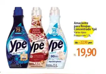 Amaciante para Roupas Concentrado Ypê