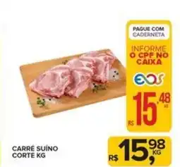Super Bom Carré suíno corte oferta