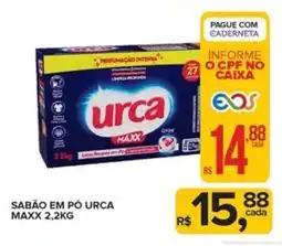 Super Bom Sabão em pó urca maxx oferta