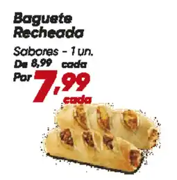 Dia Baguete Recheada oferta